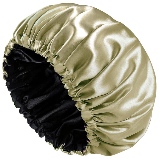 Amamba Double Layer Satin Sleep Bonnet