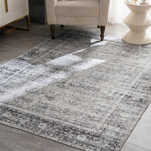 VIPBED Vintage Medallion Area Rug – 4'×6'