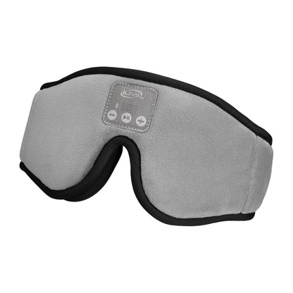 iLive IAHB33G Lights Out Bluetooth Sleep Mask Headphones with Speakerphone Gray IAHB33G