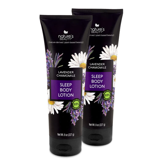 Nature's Beauty Lavender Chamomile Sleep Lotion