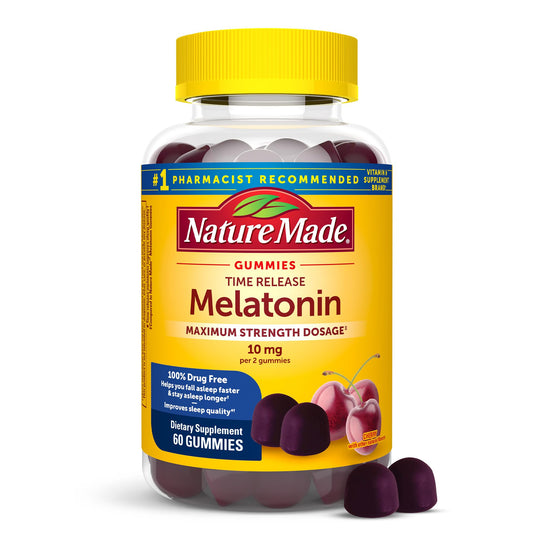 Nature Made Time Release Melatonin Gummies 10mg