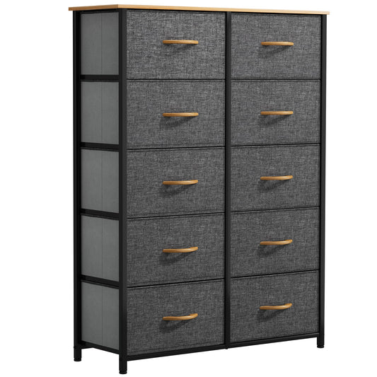 YITAHOME 10-Drawer Fabric Storage Tower